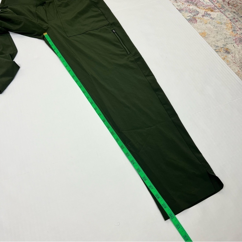 Athleta BROOKLYN MID RISE ANKLE UTILITY PANT 4 Tall Olive Green - Picture 10 of 11